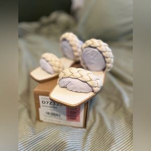 Unbranded Women’s Square Open Toe Slides